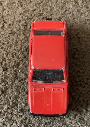 Vintage Majorette 1990 ALFA ROMEO Giulietta No.271 Red 1:55 FRANCE Rare - Thumbnail 2
