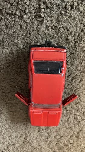 Vintage Majorette 1990 ALFA ROMEO Giulietta No.271 Red 1:55 FRANCE Rare - Thumbnail 6