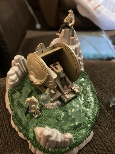 Star Wars Micro Machines Action Fleet Episode 1 Assault Mini Scene Galoob - Thumbnail 2