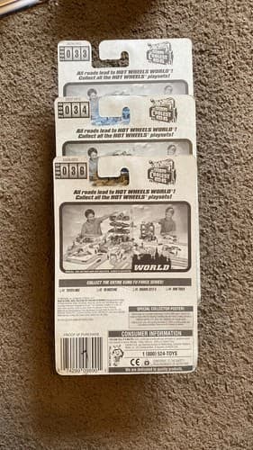 Vintage 2000 Hot Wheels Kung Fu Force Series #34,36, 33 - Thumbnail 2