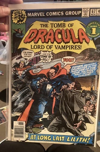 Dracula #67 VTG 1978 Bronze A M Fear Magazine Tomb Of Dracula Lord Of Vampire - Thumbnail 2