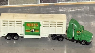 KENWORTH T 600A LIVESTOCK DIECAST TRUCK & TRAILER (DOORS OPEN) - Thumbnail 4