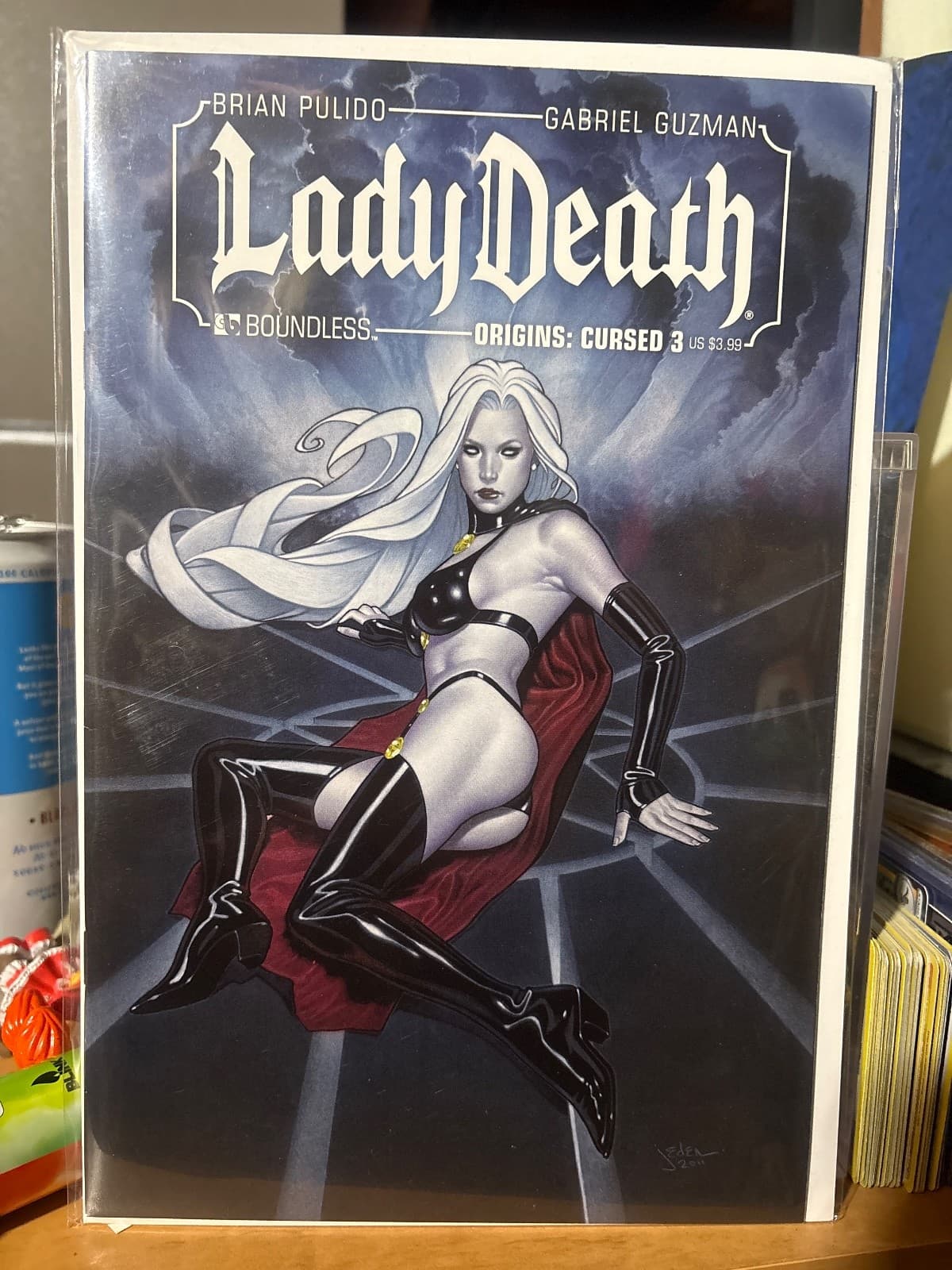 LADY DEATH ORIGINS CURSED #3 BOUNDLESS MAY 2012 NM - Image 1