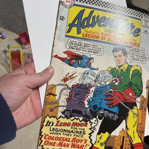 Superboy & Legion Of Super-Hero’s DC Adventure Comic #341 12c Fine - Thumbnail 9