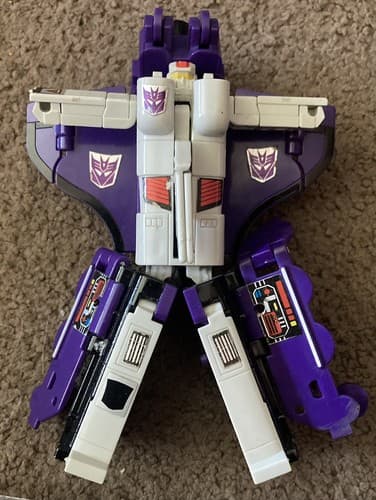 Transformers G1 Decepticon Triple Changer Astrotrain 1985 Collectors Toy - Thumbnail 2