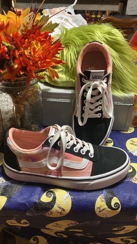 Vans Ward Women's Shoes Sneakers Skate Casual Tie Dye 6.5 Worn Once - Image 1
