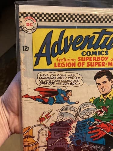 Superboy & Legion Of Super-Hero’s DC Adventure Comic #341 12c Fine - Thumbnail 3