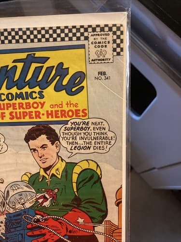 Superboy & Legion Of Super-Hero’s DC Adventure Comic #341 12c Fine - Thumbnail 4