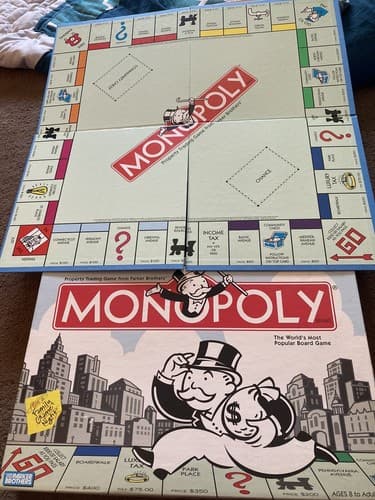 Vintage Original Parker Brothers 2004 Edition Monopoly Board Game Family FUN! - Thumbnail 3