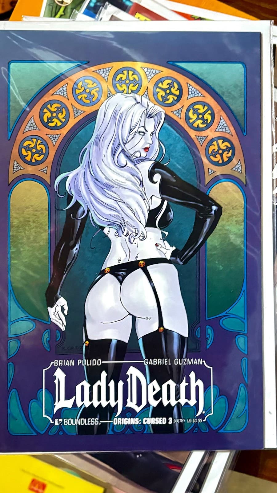 Lady Death Origins: Cursed #3 Boundless Comic 2012 NM Sultry Cover 🔥 RARE - Image 1
