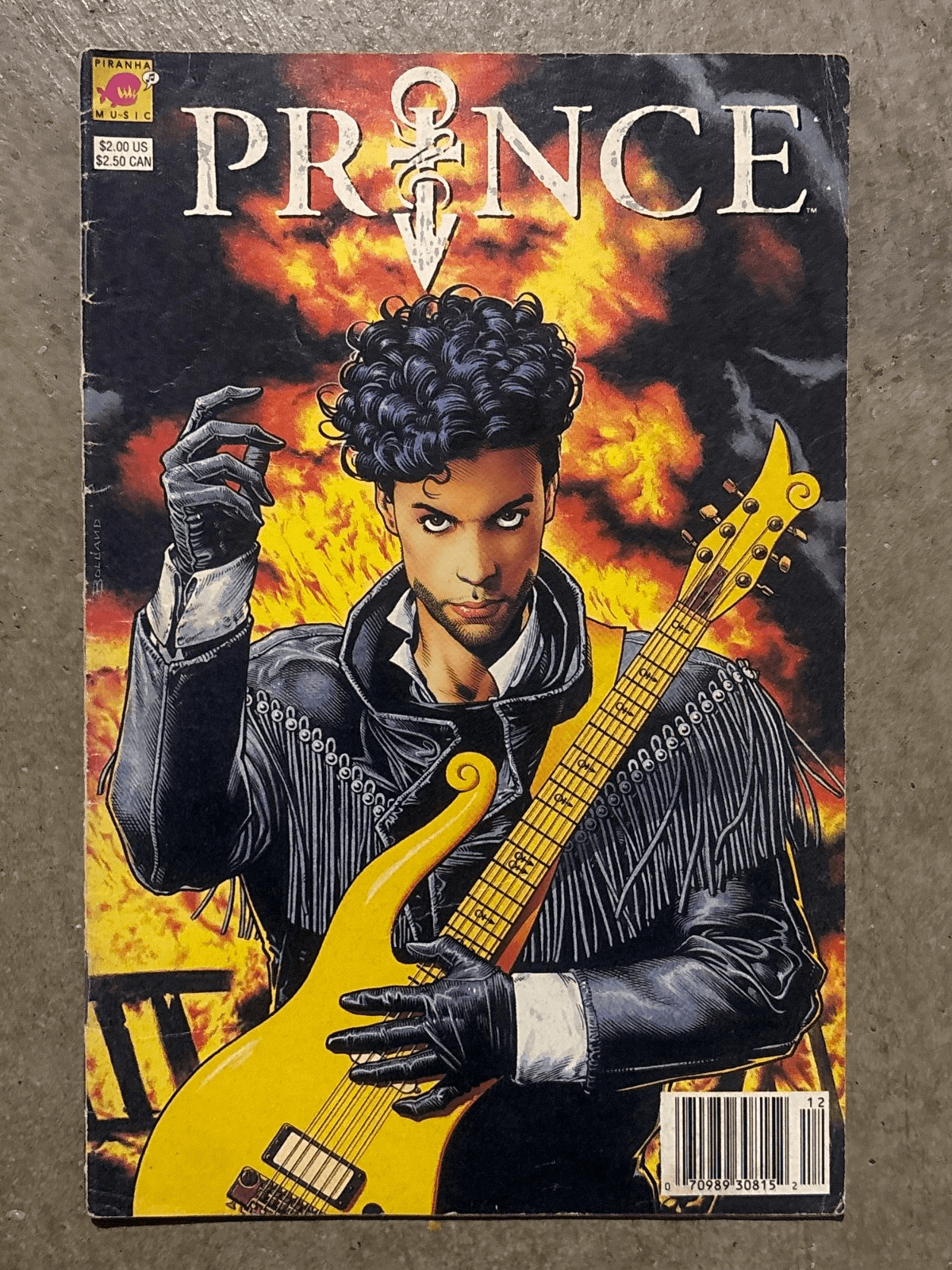 Prince: Alter Ego (1991) VF+ Brian Bolland, 2ND PRINTING, Newsstand Cover - Image 1