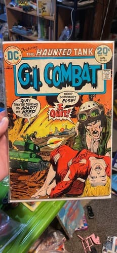 G.I. COMBAT #168 VF “WAR” NEAL ADAMS COVER VF+ - Image 1