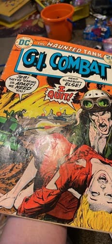G.I. COMBAT #168 VF “WAR” NEAL ADAMS COVER VF+ - Thumbnail 2