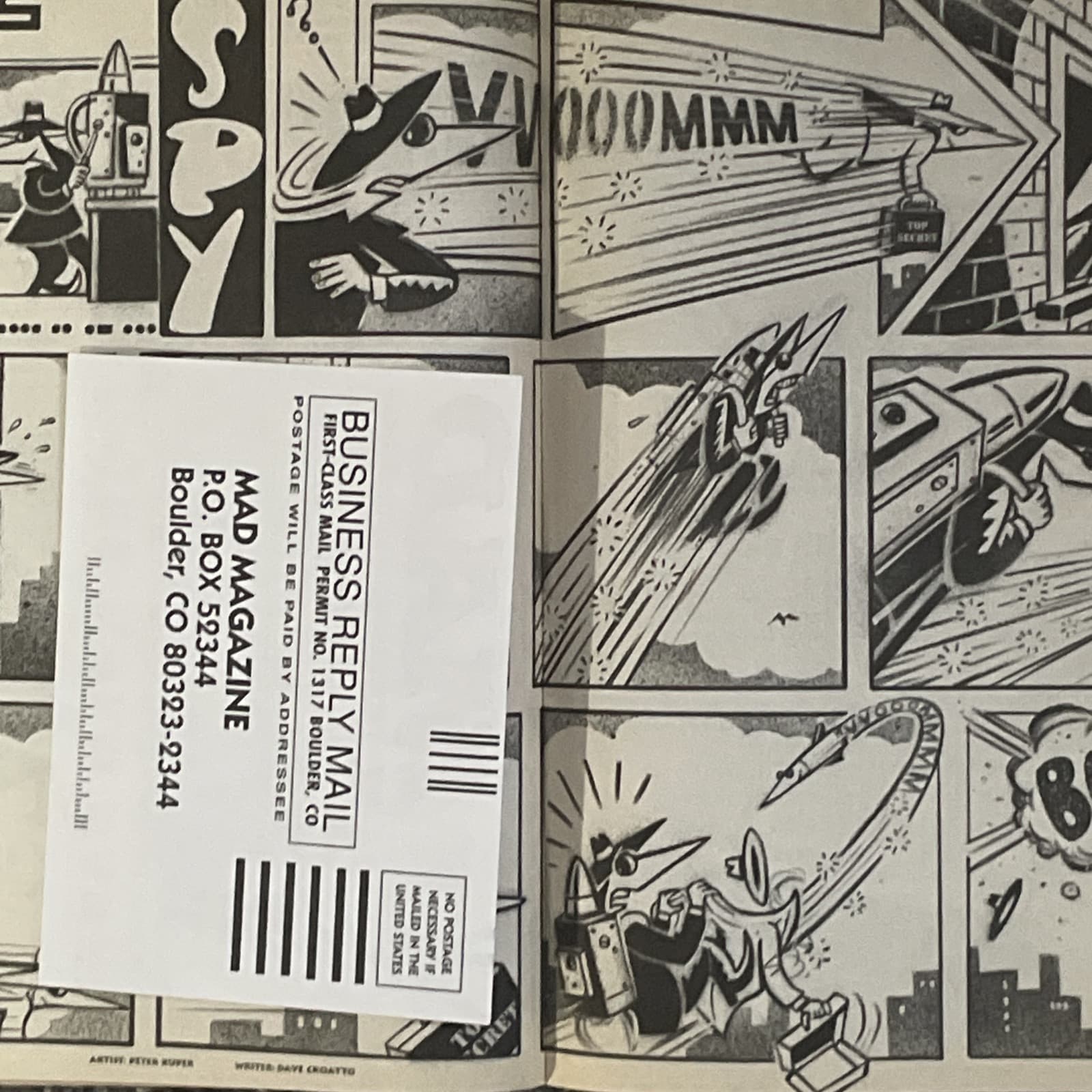 MAD MAG DAVID LETTERMAN “The 50 Worst Things About Tv!” #7 2000 VF+ - Thumbnail 4