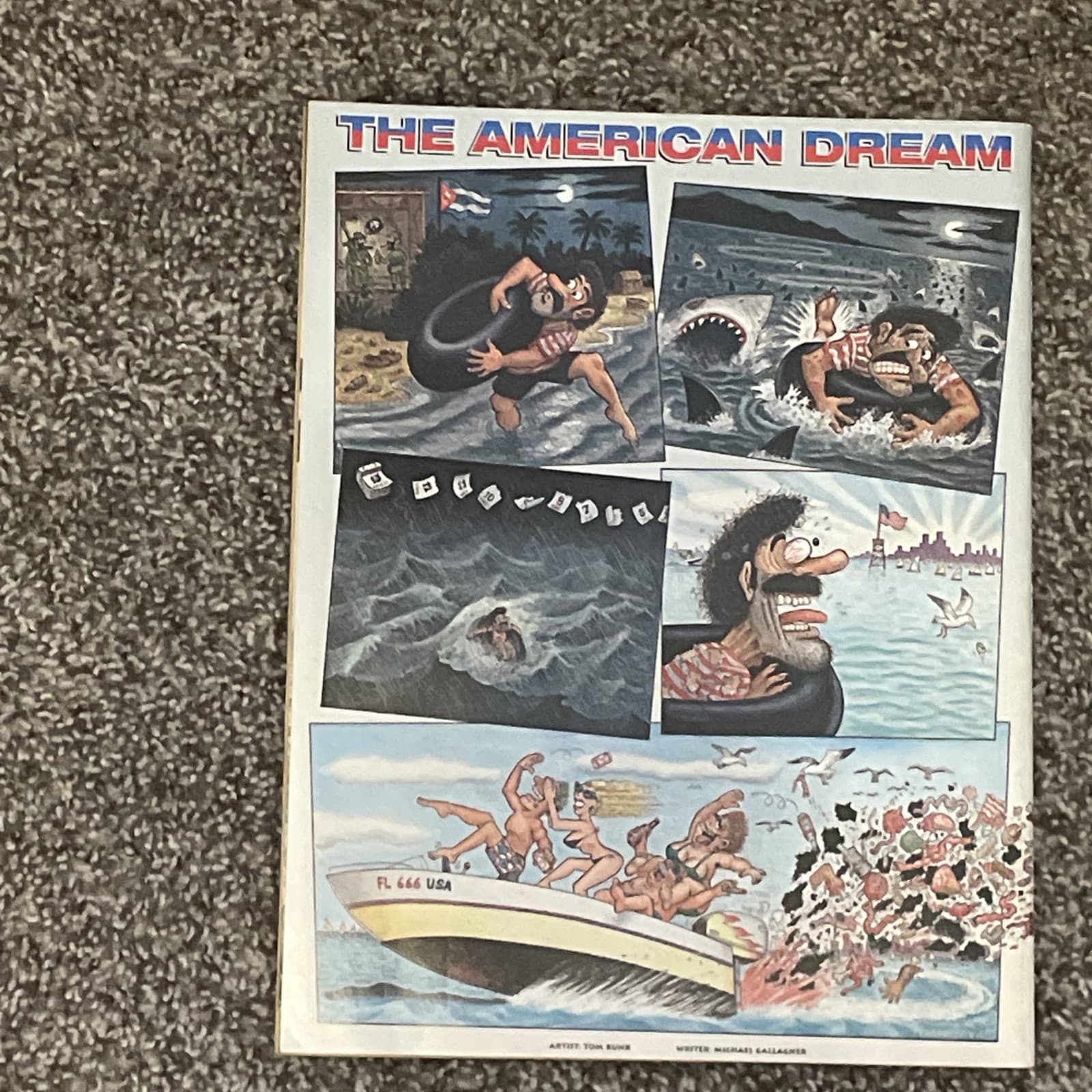 MAD MAG DAVID LETTERMAN “The 50 Worst Things About Tv!” #7 2000 VF+ - Thumbnail 3