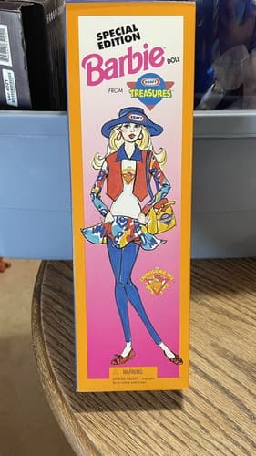 1992 Kraft Treasures Special Edition Barbie- NEW In Sealed Box - Image 1