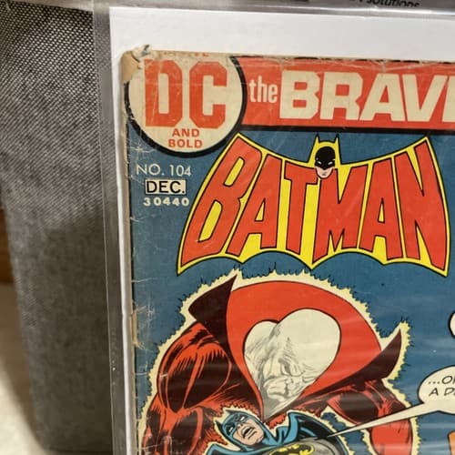 BATMAN & DEADMAN THE BRAVE & THE BOLD #104 DC 1972 BRONZE Comic - Thumbnail 3