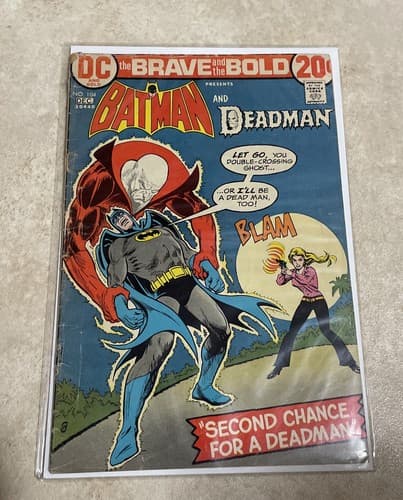 BATMAN & DEADMAN THE BRAVE & THE BOLD #104 DC 1972 BRONZE Comic - Thumbnail 2