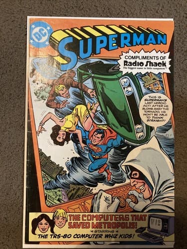 Superman Comic (Radio Shack Promotion) July 1980 - Image 1