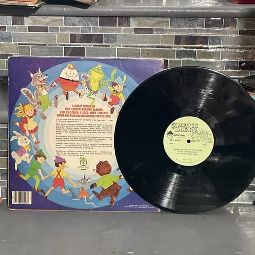 Peter Pan Vinyl Goldilocks Three Little Bears LP Five Favorite Stories Vintage - Thumbnail 3