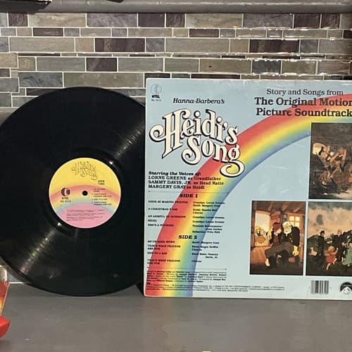 HANNA BARBERA’S HEIDI’S SONG VINYL LP SOUNDTRACK 1982 - Thumbnail 2