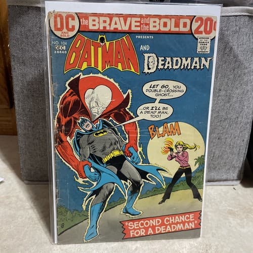 BATMAN & DEADMAN THE BRAVE & THE BOLD #104 DC 1972 BRONZE Comic - Image 1
