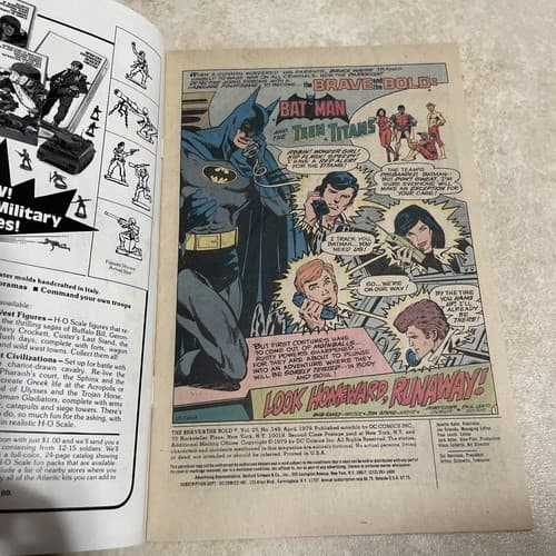 BRAVE & BOLD #149, “BATMAN & TEEN TITANS” Comic Vol 1, VF/NM - Thumbnail 6