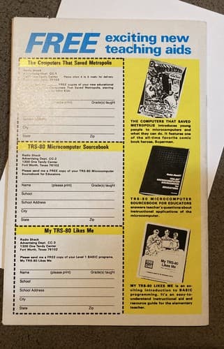 Superman Comic (Radio Shack Promotion) July 1980 - Thumbnail 4