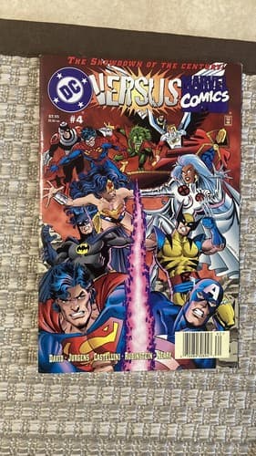 Lot Of 2 DC VERSUS MARVEL COMICS THE SHOWDOWN OF THE CENTURY 1996 #3 #4 - Image 1