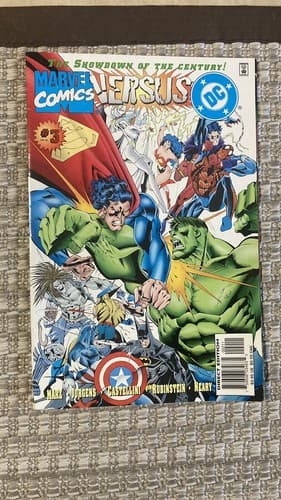 Lot Of 2 DC VERSUS MARVEL COMICS THE SHOWDOWN OF THE CENTURY 1996 #3 #4 - Thumbnail 2
