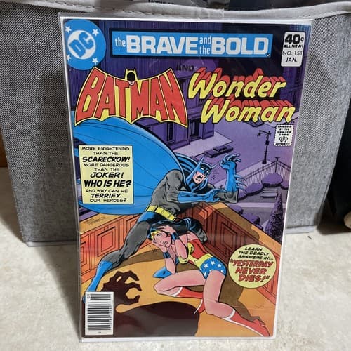 BATMAN & WONDER WOMAN BRAVE AND THE BOLD #158 DC COMIC NM - Image 1