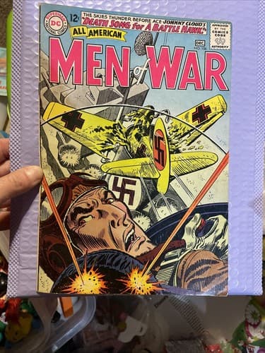 ALL AMERICAN MEN OF WAR #106 “NAVAJO ACE" 12c Silver Age Comic VF - Thumbnail 6