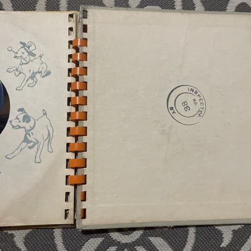 1952 PETER PAN RECORD STORYBOOK (78 RPM) Little Nipper Album Walt Disney RARE - Thumbnail 7