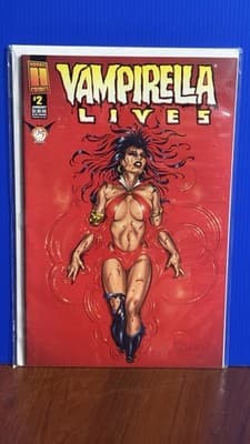 VAMPIRELLA LIVES #2 JANUARY 1997 1st PRINTING (NM) HARRIS ART COVER - Image 1