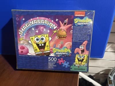 SpongeBob SquarePants Imagination 500 Pc SEALED Nickelodeon 2020 Jigsaw Puzzle - Thumbnail 3