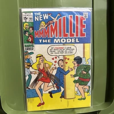 MILLIE THE MODEL #185 VG, Marvel Comics 1970 - Image 1