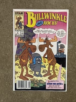 Bullwinkle and Rocky #2 Vol. 2 1988 Star Comics 1st App Nm - Image 1