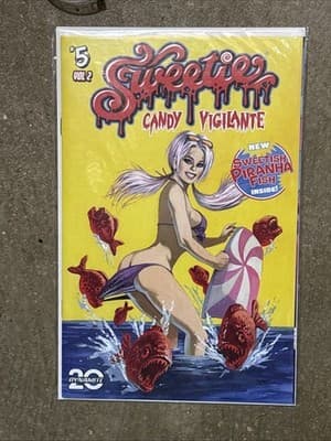 Sweetie Candy Vigilante Volume 2 #5 Cover C Sistilli Yellow (Mature) Dynamite - Image 1
