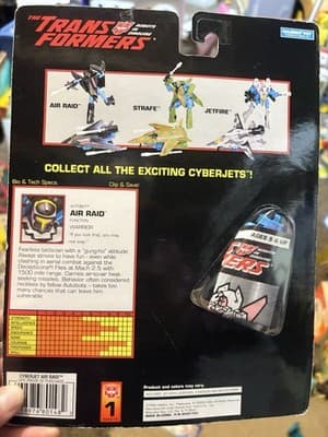 Transformers RID Generation 2 G2 Decepticon Hooligan Cyberjets 1994 New (JM) - Thumbnail 2