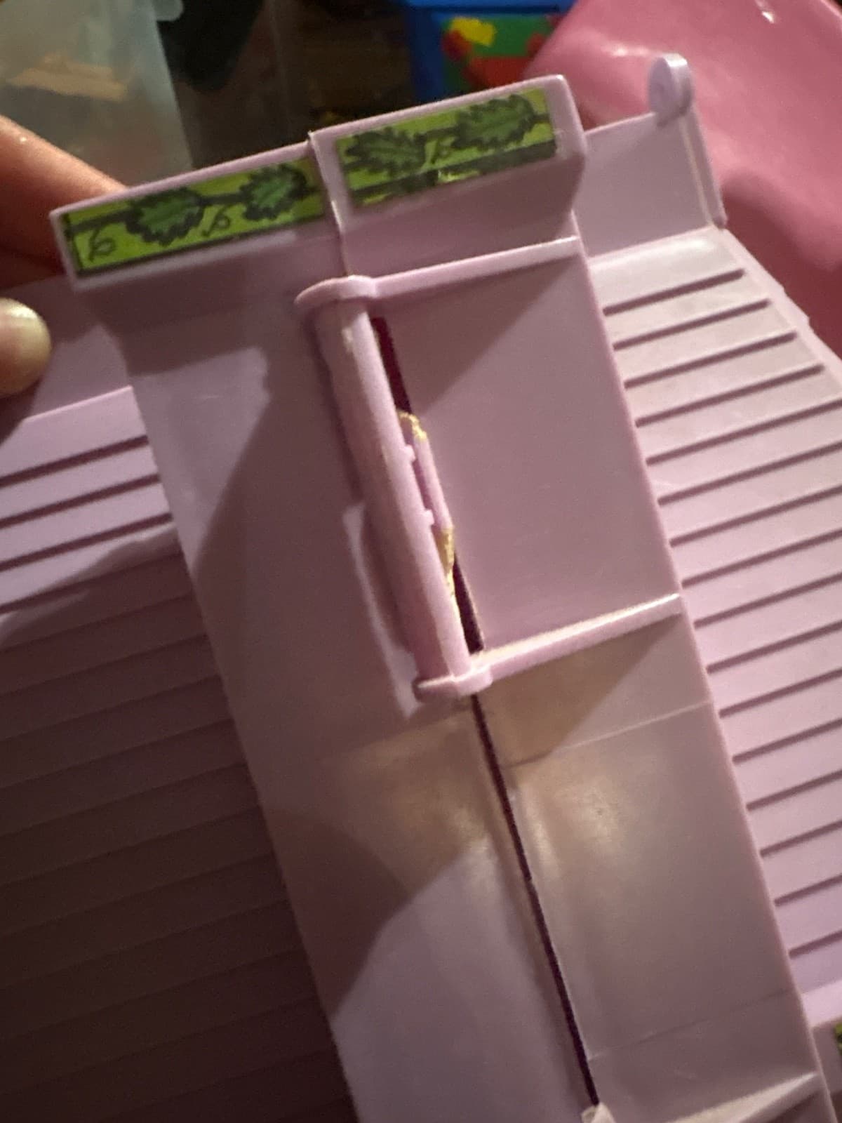 Troll Family House, Toy Street 1992, Vintage Troll Playset, Storage & Carry - Thumbnail 5