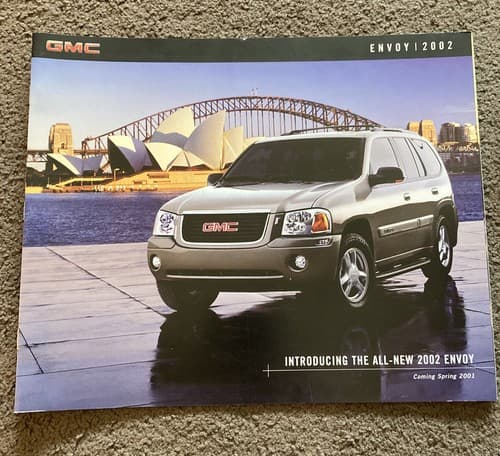 2002 GMC ENVOY INTRO Truck Brochure / Catalog with Color Chart: SLT, SUV, - Image 1
