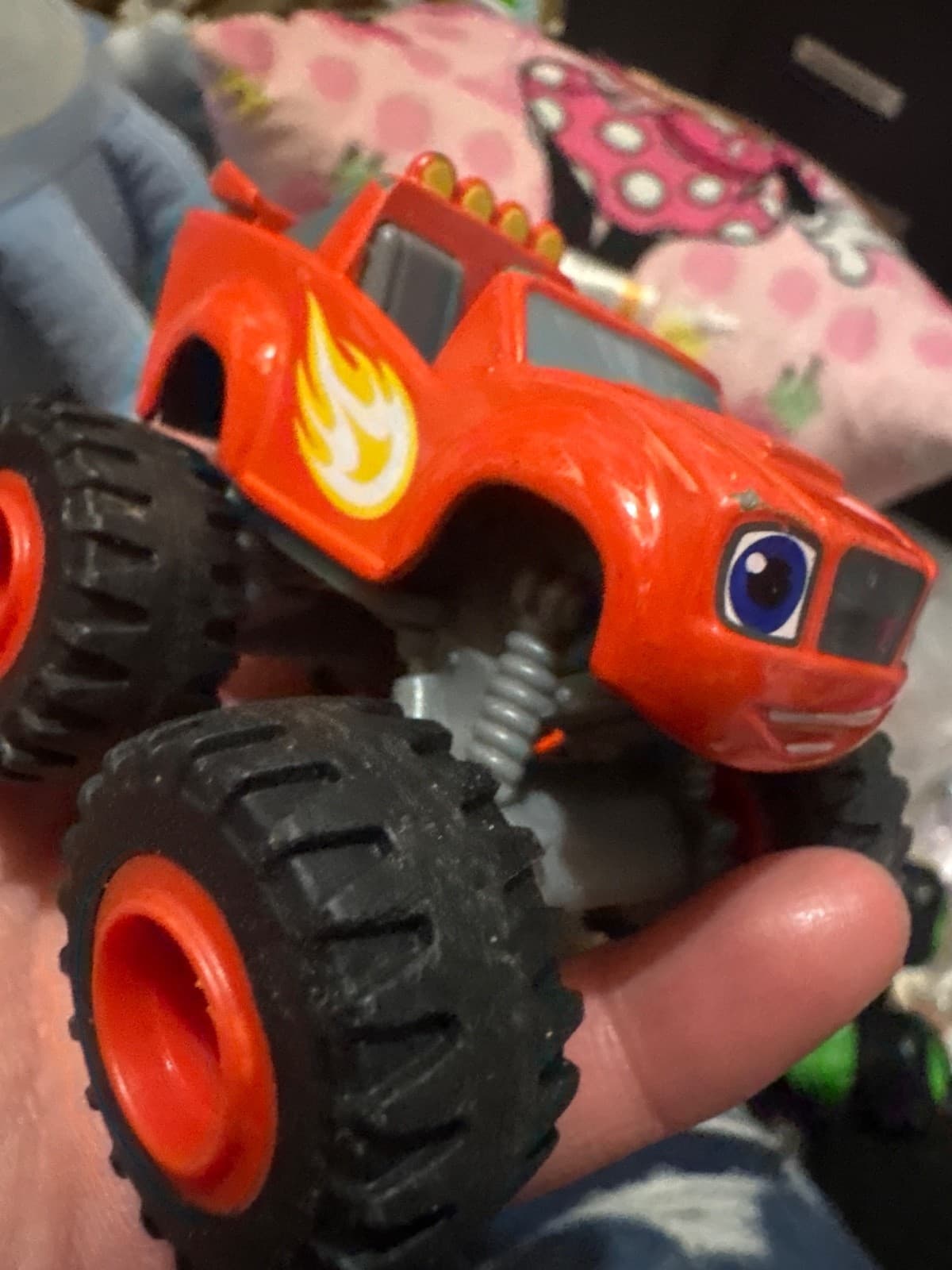 Blaze And The Monster Machines PILOT BLAZE 2014 Die Cast Metal Truck Mattel - Thumbnail 3