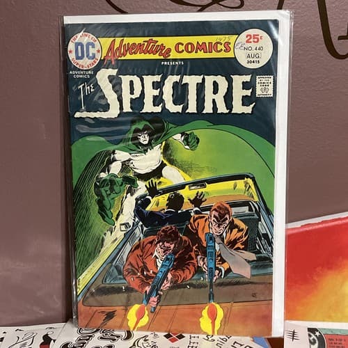 “The Spectre” Adventure Comics #440 DC Comics 1975 FN Cover Art Jim Aparo - Thumbnail 2
