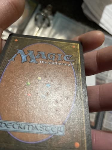 Magic Of The Gathering “The Dark, Ball Lightning,” German 1995 Limited Rare - Thumbnail 3