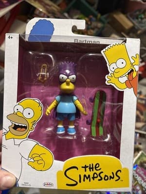 The Simpsons Bartman 5 Inch Jakks Pacific Walmart Exclusive NEW SEALED IN BOX - Image 1