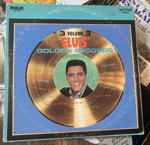 Elvis Presley-Golden Records Volume 3, RCA LPM-2765, mono 1963 - Image 1