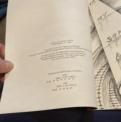 RARE SET VIRGINIA Burton CHOO CHOO Story of Little Engine Who Ran Away 1937” 64” - Thumbnail 9