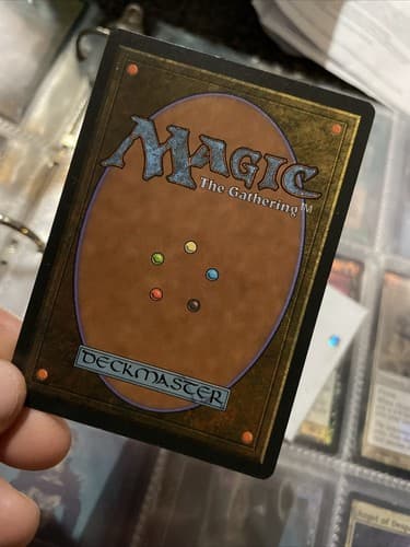 Magic Of The Gathering “The Dark, Ball Lightning,” German 1995 Limited Rare - Thumbnail 5