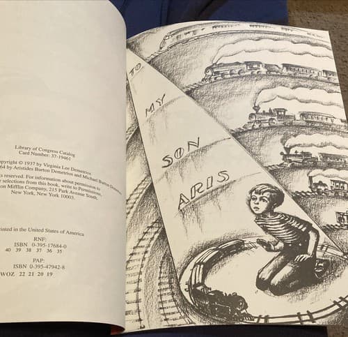 RARE SET VIRGINIA Burton CHOO CHOO Story of Little Engine Who Ran Away 1937” 64” - Thumbnail 10