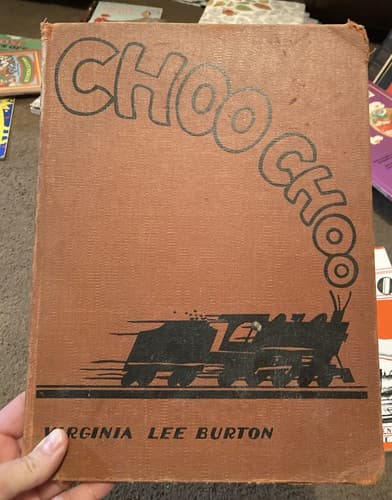 RARE SET VIRGINIA Burton CHOO CHOO Story of Little Engine Who Ran Away 1937” 64” - Thumbnail 2